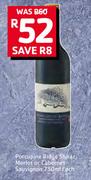 Porcupine Ridge Shiraz/Merlot Or Cabernet Sauvignon-750ml Each