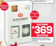 Bloedlemoen Gin-750ml & Chinchona Tonic Water-750ml Gift Pack