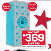Malfy Rosa Gin-750ml Gift Pack