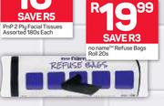 No Name Refuse Bag Rolls-20's pack