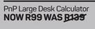 PnP Large Desk Calculator