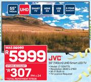 JVC 55" (140cm) UHD Smart LED TV LT-55N775