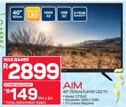 AIM 40" (101cm) Full HD LED TV CZ1542