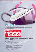 Philips Perfectcare Compact Essential Steam Generator Iron GC6833/36
