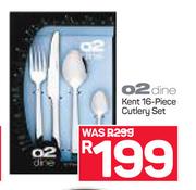O2 Dine Kent 16 Piece Cutlery Set