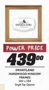 Swartland Hardwood Window Frames 584 x 584