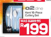 O2 Dine Kent 16 Piece Cutlery Set