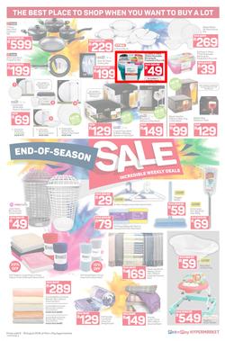Pick n Pay Hyper : End-Of-Season Sale  (06 Aug - 19 Aug 2018), page 6