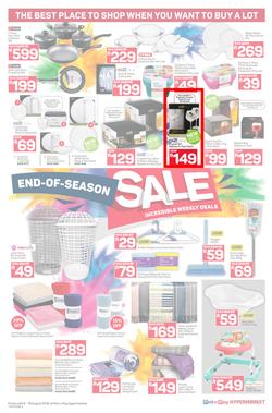 Pick n Pay Hyper : End-Of-Season Sale  (06 Aug - 19 Aug 2018), page 6