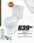 Build It Washdown Toilet Set 3 Piece
