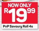 PnP Savoury Roll-4's Pack