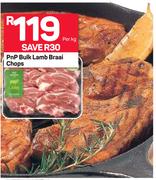 PnP Bulk Lamb Braai Chops-Per Kg