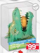 PnP Dragon Hand Puppet With Hollow Choc Egg-25g