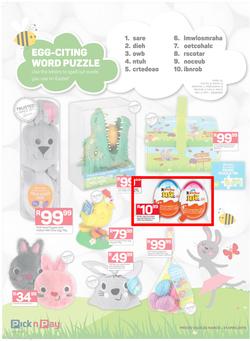 Pick n Pay : Sweet Easter Treats (25 Mar - 21 Apr 2019), page 6