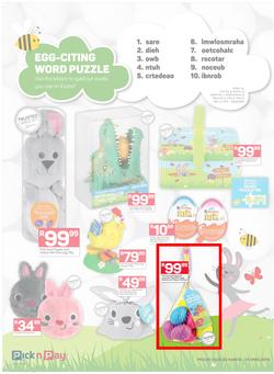 Pick n Pay : Sweet Easter Treats (25 Mar - 21 Apr 2019), page 6