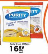 Purity Cream Of Maize-400g Each
