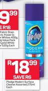 Pledge Modern Surface Cleaner Assorted-275ml Each