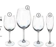 Senso Goblet Wine Glasses-580ml Per 6 Pack