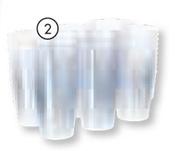 Aro 60 Pack Plastic Tumbler-Per 60 Pack