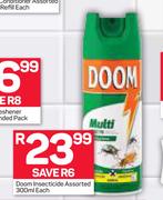 Doom Insecticide Assorted-300ml Each