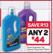 Plush Supreme Tile Cleaner Assorted-2 x 750ml