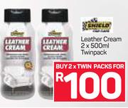Shield Leather Cream Twinpack-2 x 500ml