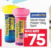 Poolbrite Month Mate Floater-15Kg Each