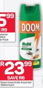 Doom Insecticide Assorted-300ml Each