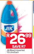 Jik Bleach Assorted-1.5Ltr Each