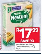 Nestle Nestum Baby Cereal Assorted-250g Each