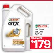 Castrol GTX Motor Oil 5Ltr 20W-50