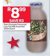 Steri Stumpie Flavoured Low Fat Milk 350ml-Each