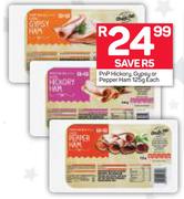 Pnp Hickory, Gypsy Or Pepper Ham 125g-Each