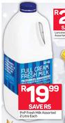Pnp Fresh Milk 2Ltr-Each