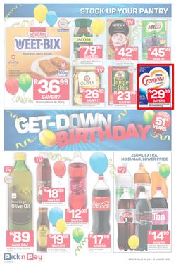 Pick n Pay Eastern Cape : Birthday Deals (30 Jul - 05 Aug 2018), page 6