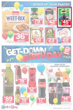 Pick n Pay Eastern Cape : Birthday Deals (30 Jul - 05 Aug 2018), page 6