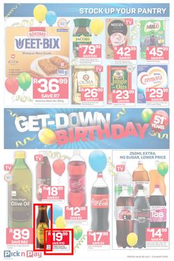 Pick n Pay Eastern Cape : Birthday Deals (30 Jul - 05 Aug 2018), page 6