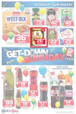 Pick n Pay Eastern Cape : Birthday Deals (30 Jul - 05 Aug 2018), page 6