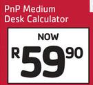 PnP Medium Desk Calculator