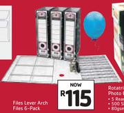 Files Lever Arch Files 6 Pack