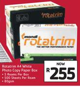 Rotatrim A4 White Photo Copy Paper Box