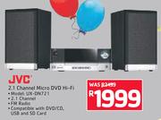 JVC 2.1 Channel Micro DVD HiFi UX-DN721