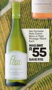 Ken Forrester Petit Chenin Blanc Or Petit Pinotage-750ml Each