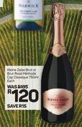 Kleine Zalze Brut Or Brut Rose Methode Cap Classique-750ml Each