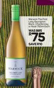 Warwick The First Lady Sauvignon Blanc, Chardonny Or Rose-750ml Each