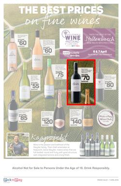 Pick n Pay  Gauteng, Free State, North West, Mpumalanga, Limpopo and Northern Cape : : Easter Massive Savings (01 Apr - 07 Apr 2019), page 6
