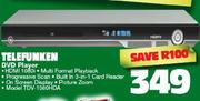 Telefunken DVD Player-TDV-1080HDA