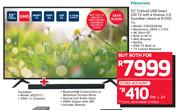 Hisense 55” (140cm) UHD Smart LED TV With A Hisense 2.0 Soundbar 
