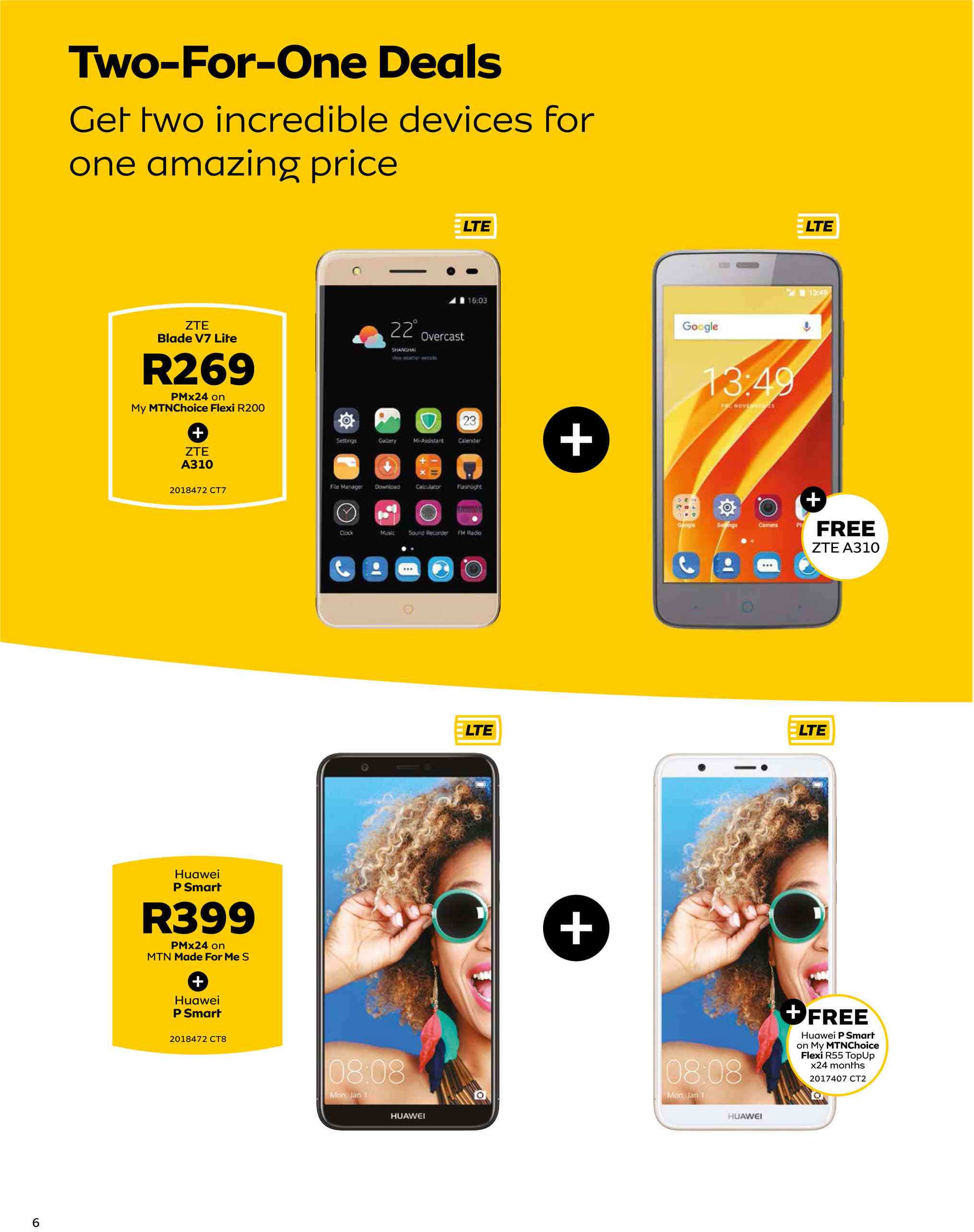 Special Huawei P Smart LTE On MTN Made For Me S With Free Huawei P 
