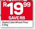 Sasko Cake Wheat Flour-2.5Kg